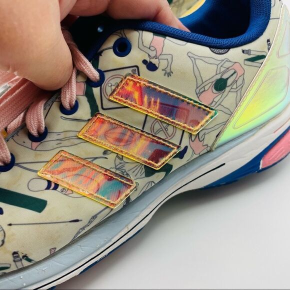 HTF - Adidas Limited Edition Mary Katrantzou Torsion Sport Patterned Sneakers - Picture 5 of 11